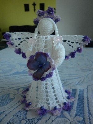 Novogodisnji Andjeli Heklanje Seme Christmas Decoration 62 